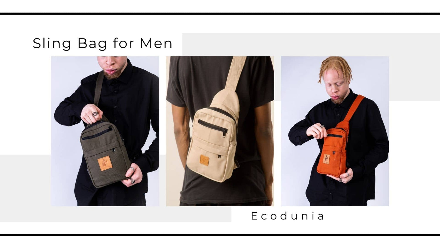 Why Our Umoja Crossbody Sling Bag for Men are Perfect for Everyday Carry