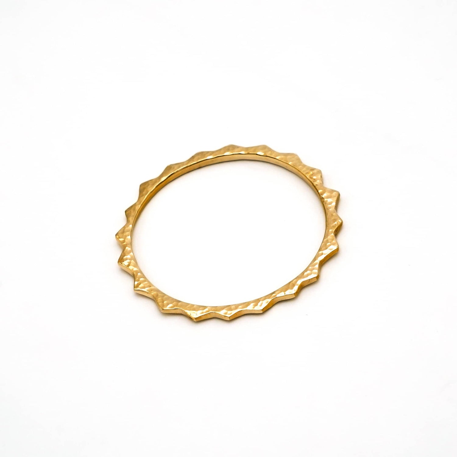 Amali Bangle Bracelet Hammered