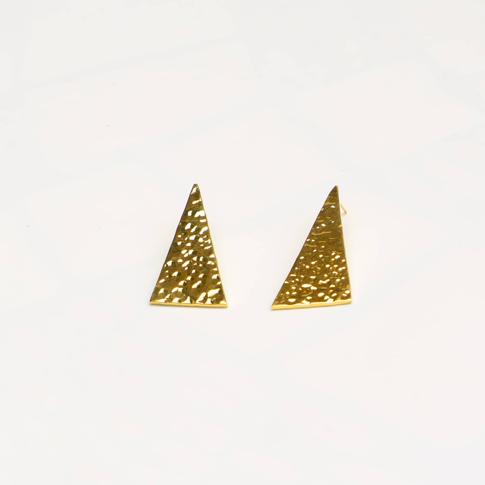 Amali Triangle Stud Drop Earrings