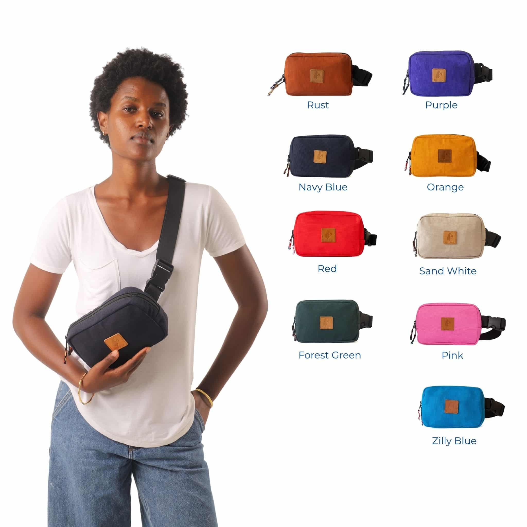 Canvas Crossbody Belt Bag Pouch, The Everywhere Belt Bag