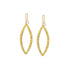 Brass Water Drop Earrings for Men and Women - Mombasa