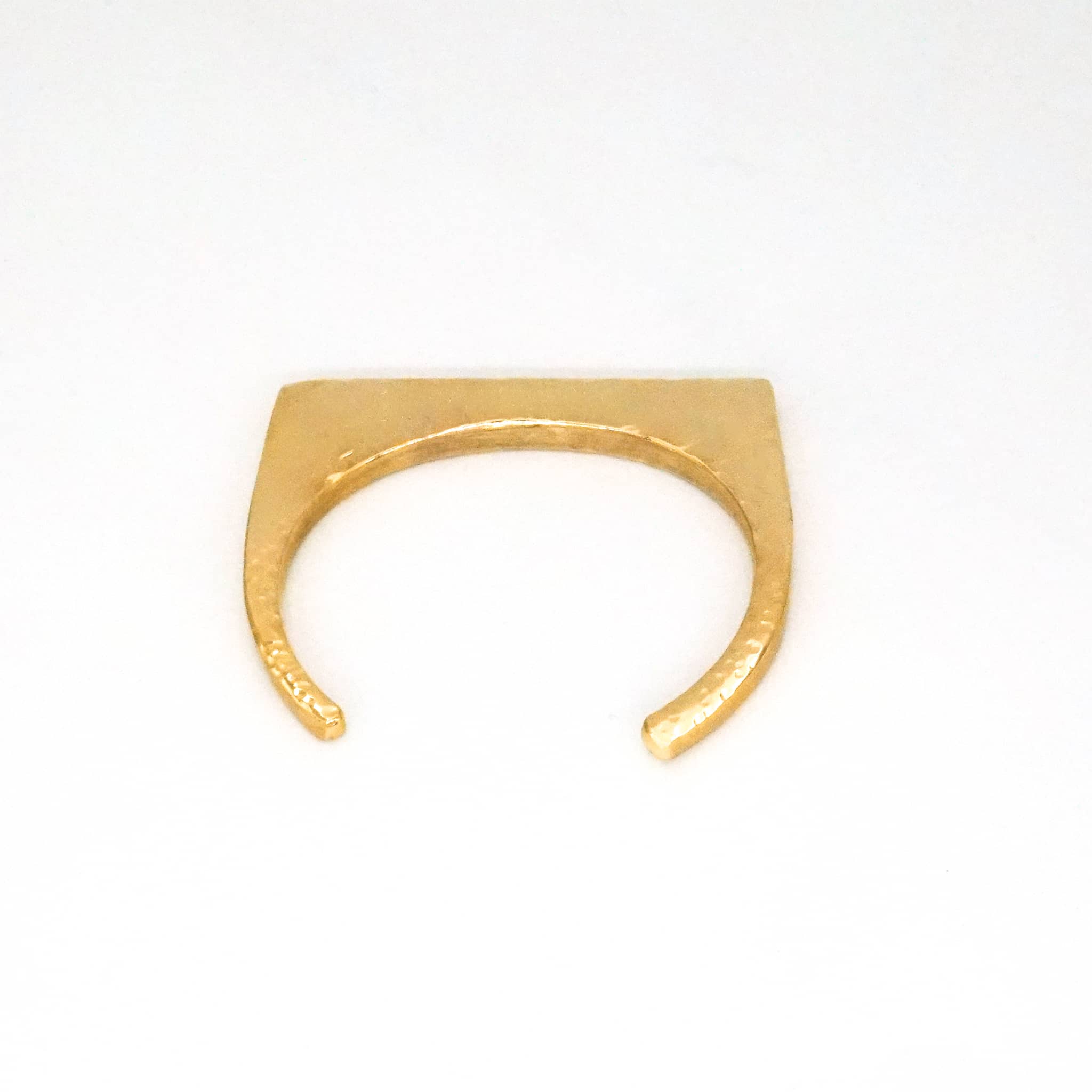 BrassOpenBladeBraceletforWomen-Kesi