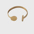 Dice and T-Shaped Ends Cuff Brass Bracelet for Men and Women - Jua