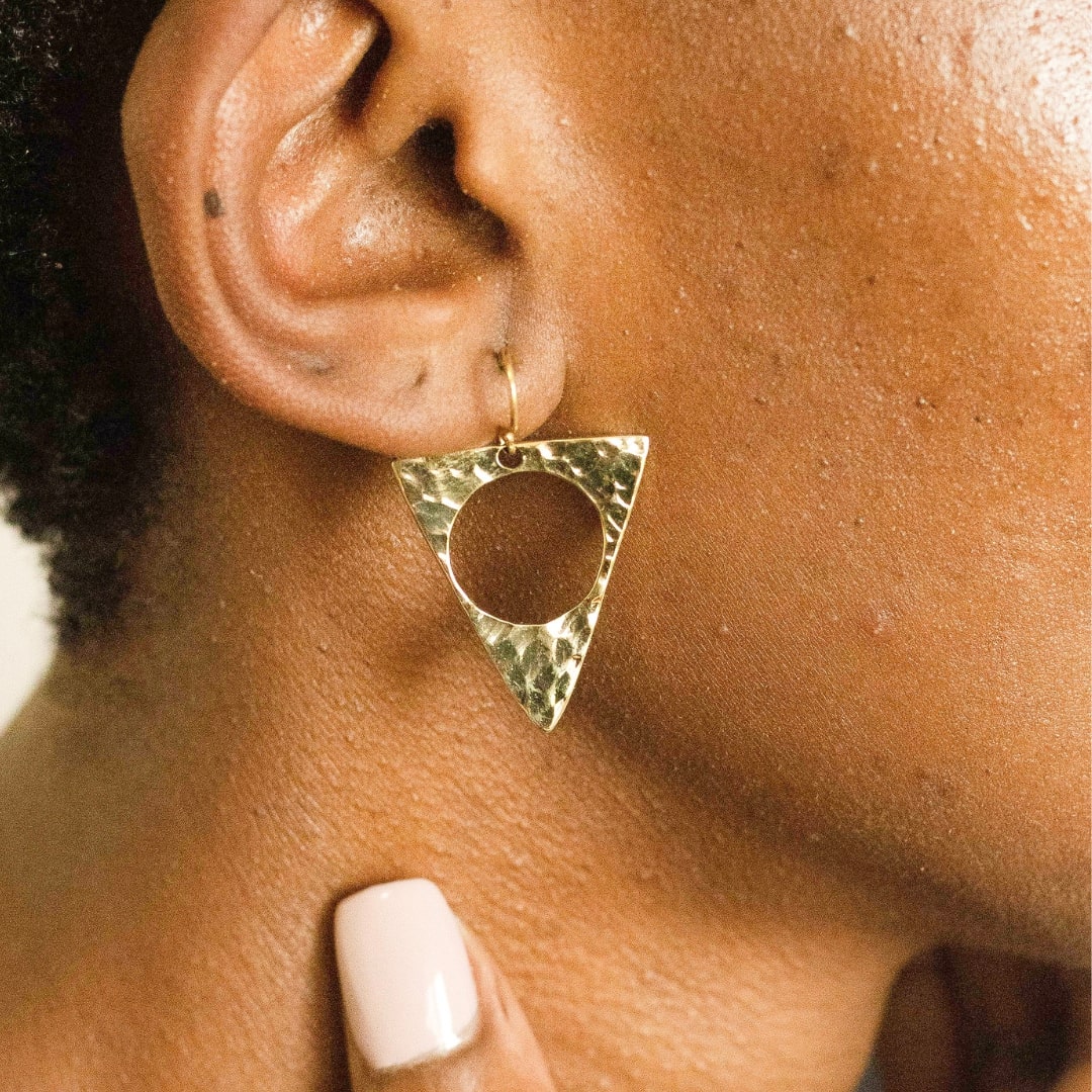 Lia Hammered Earrings