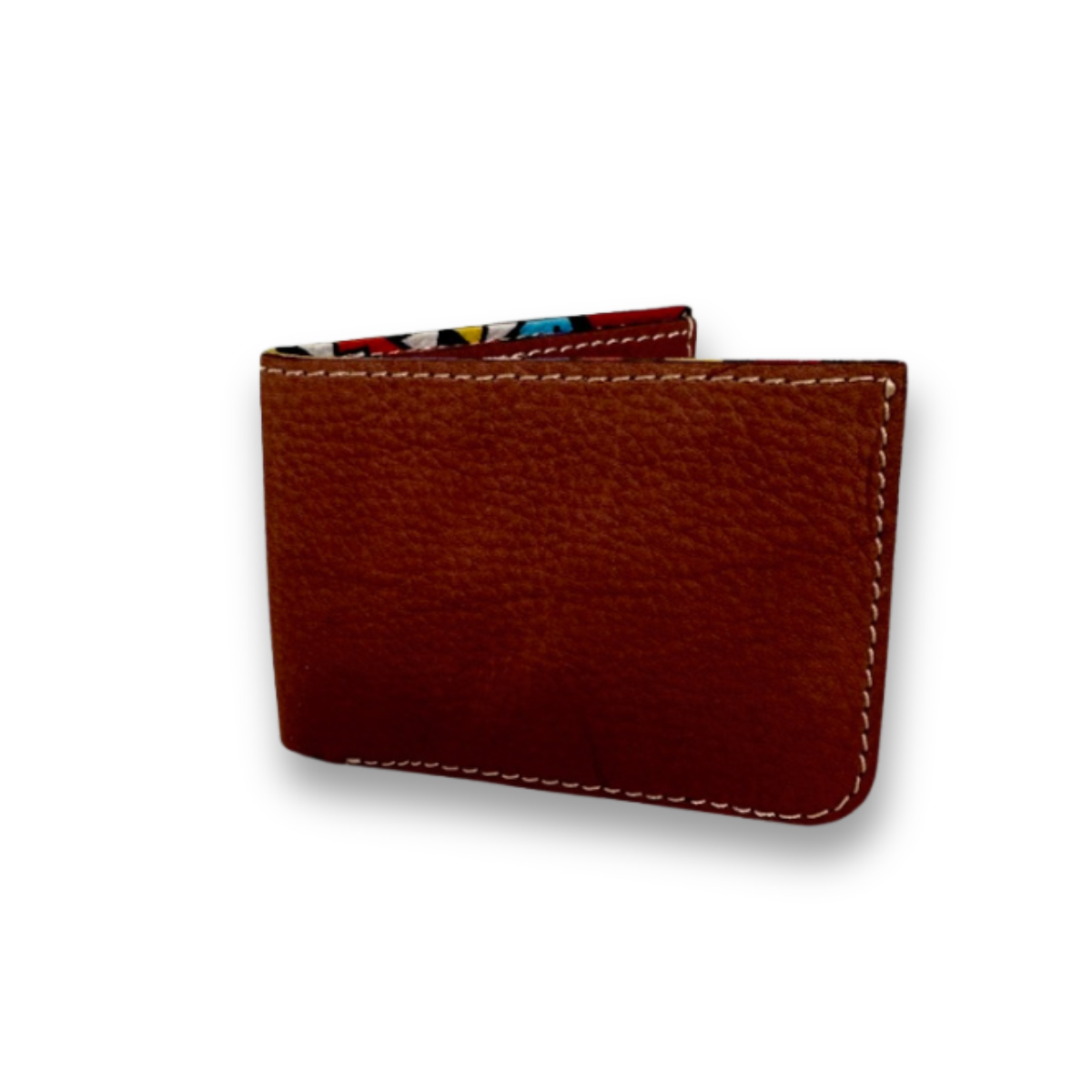 Slim Leather Wallet - Unisex Bifold Minimalist Wallet