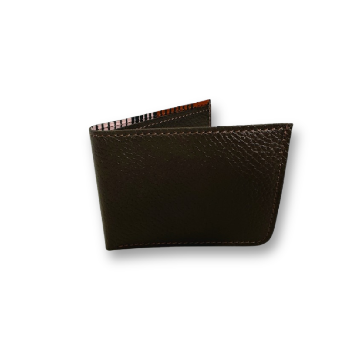 Slim Leather Wallet - Unisex Bifold Minimalist Wallet