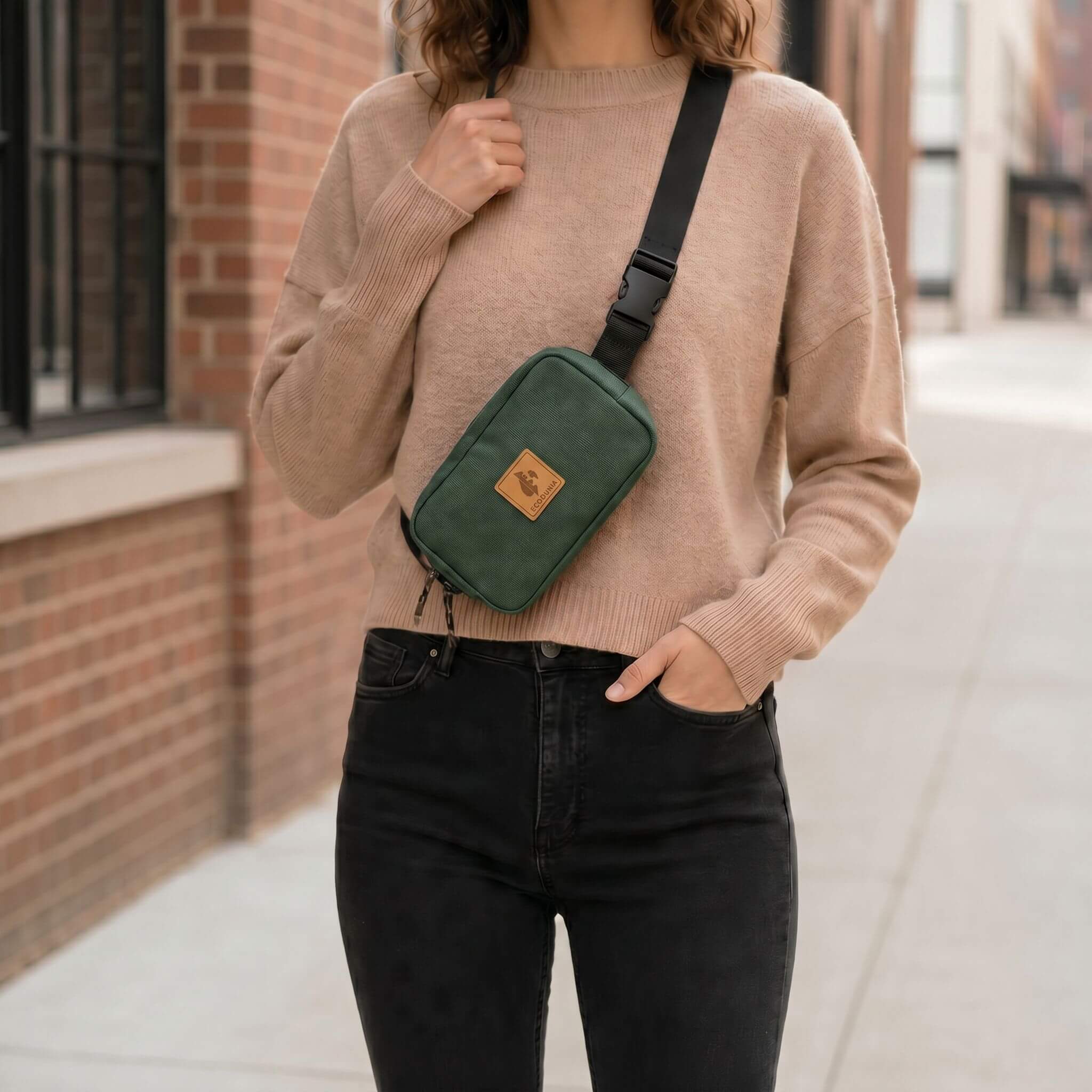 Canvas Crossbody Belt Bag Pouch, The Everywhere Belt Bag