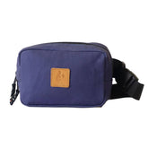 Canvas Purple Crossbody Belt Bag