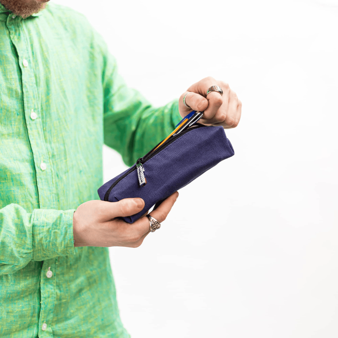 Canvas Pencil Case Pouch