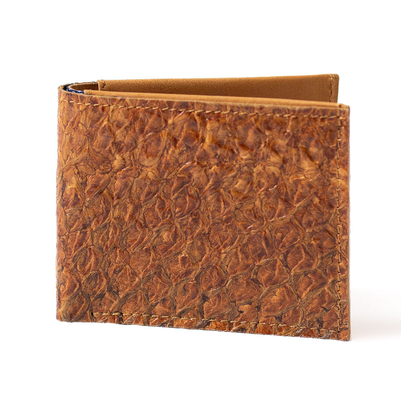 Tan Standard Fish Leather Wallet