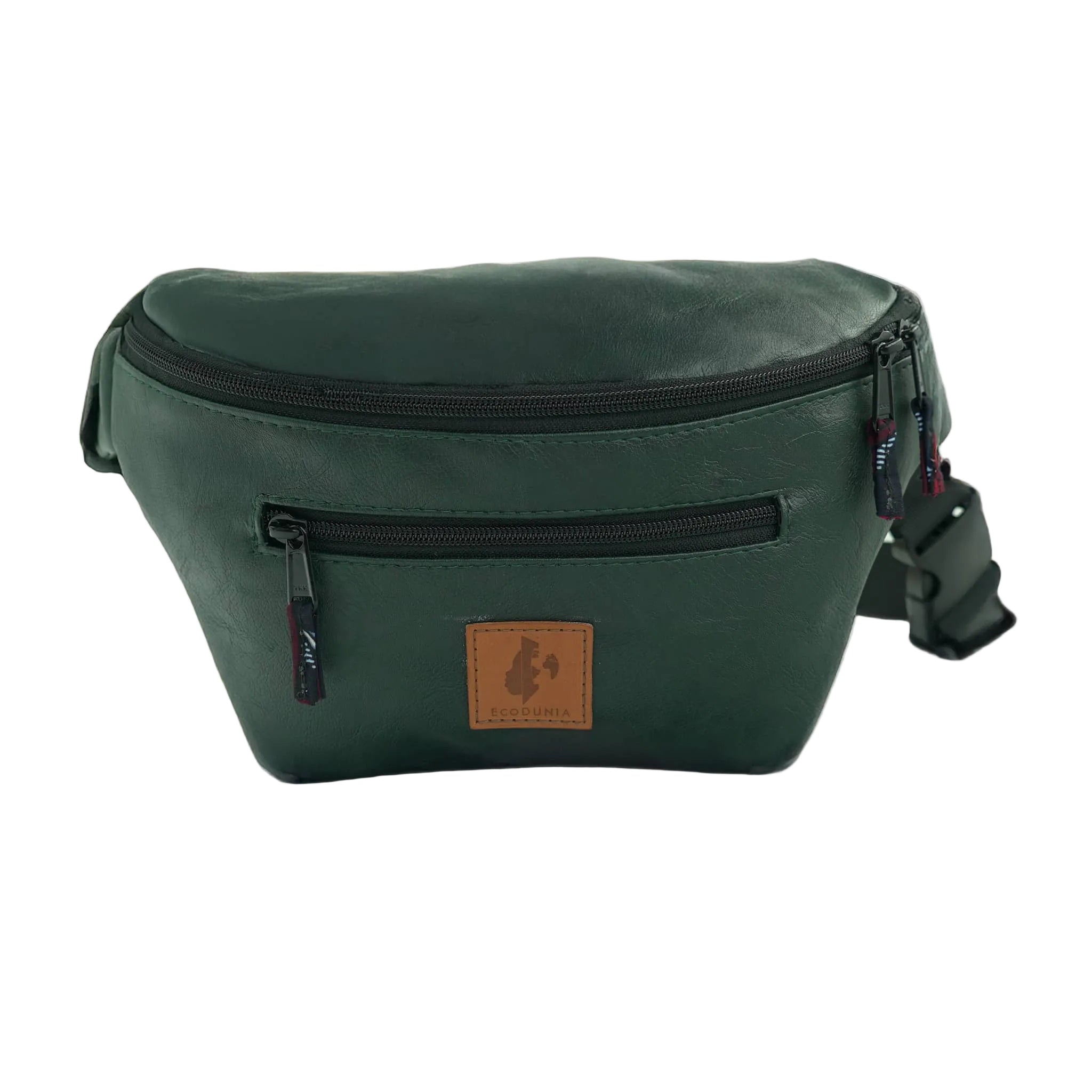 Forest Green Vegan Crossbody Fanny Pack