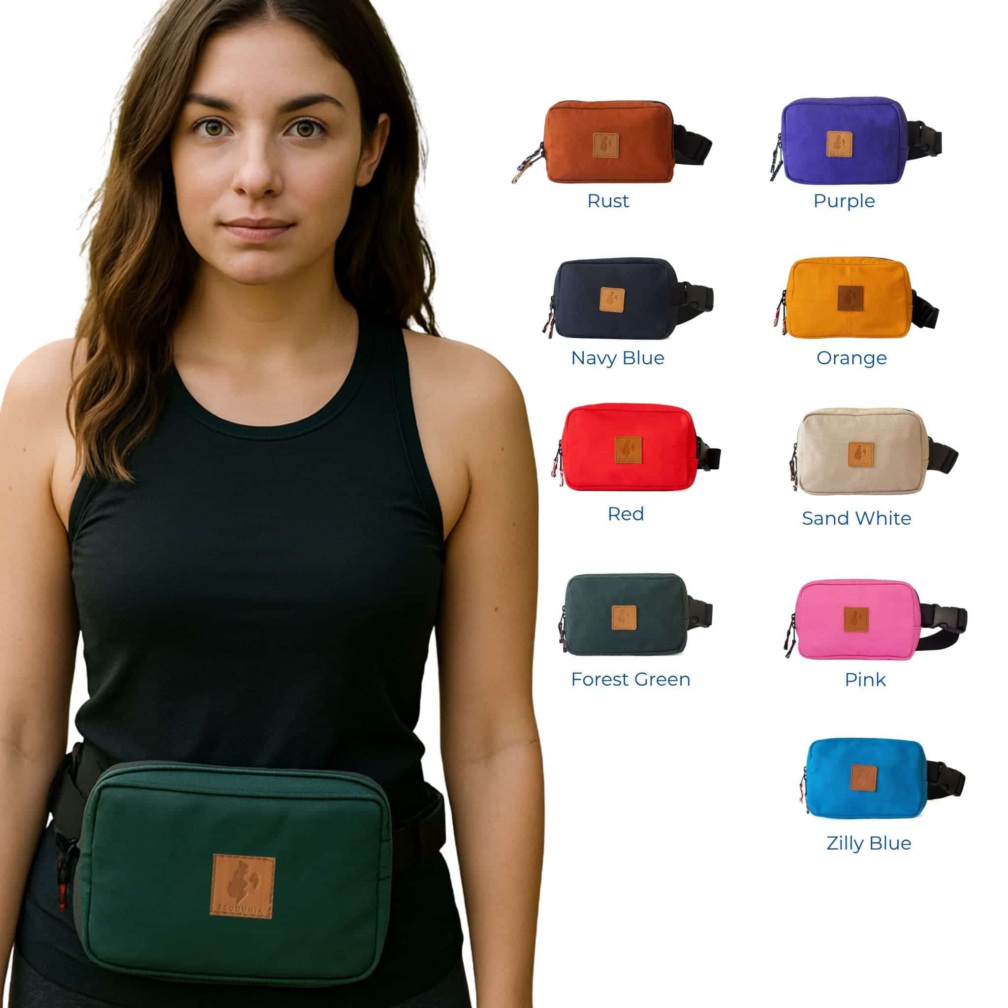 Canvas Crossbody Belt Bag Pouch, The Everywhere Belt Bag