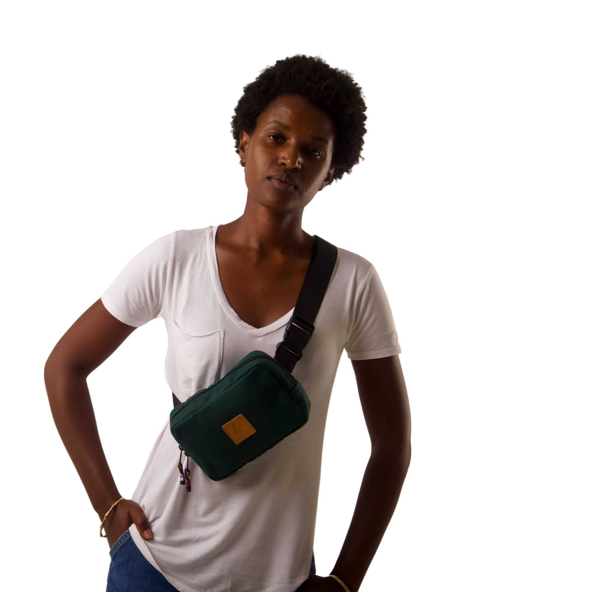 Canvas Crossbody Belt Bag Pouch, The Everywhere Belt Bag