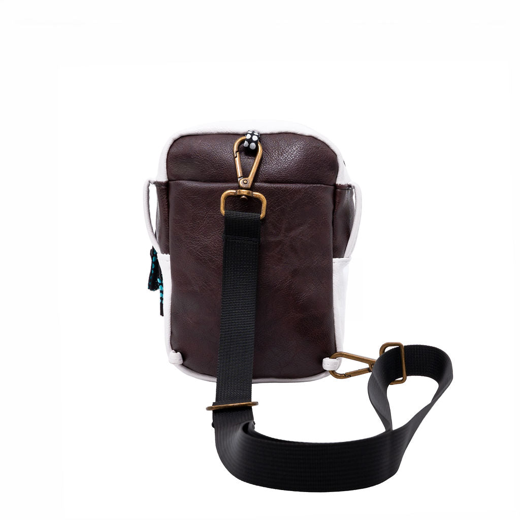 Convertible Vegan Leather Crossbody Sling Bag 1L - EcoDunia | Rozi