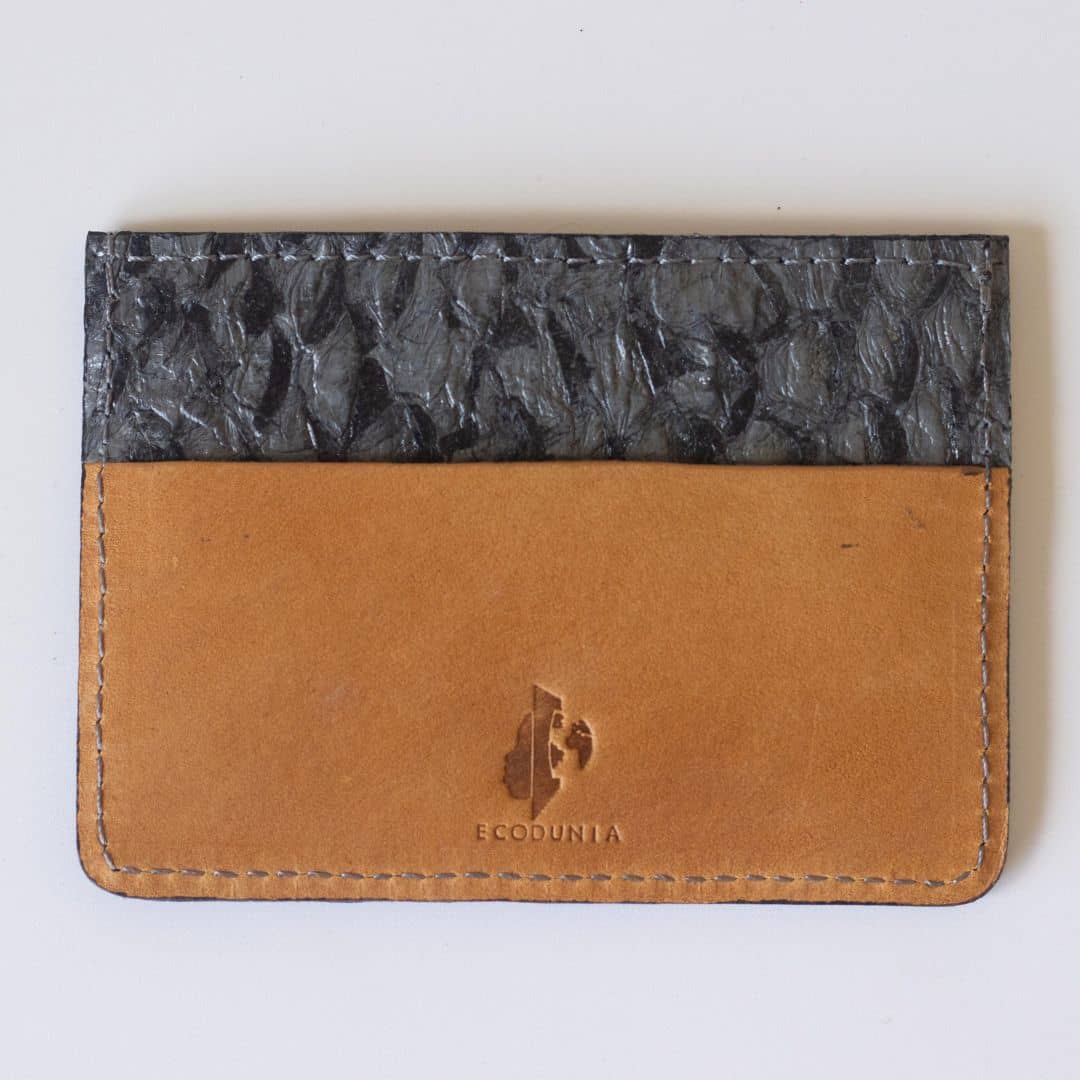Fish Card Holder Wallet, Unisex Leather Card Case