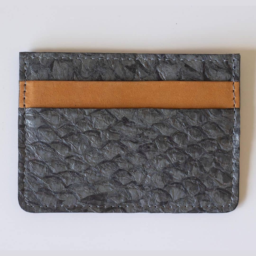 Fish Card Holder Wallet, Unisex Leather Card Case