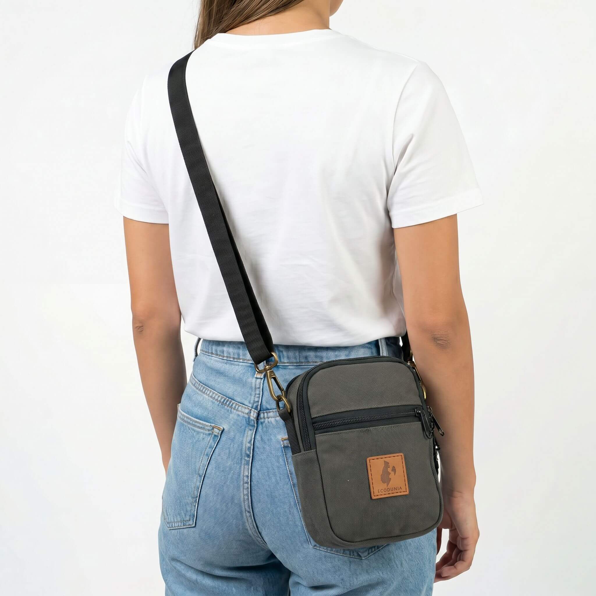 Rozi Canvas Crossbody Bag 1L | Mini Shoulder Bag