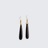 Tiwi Coral Black Teardrop Earring for Women