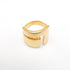 Jinja Adjustable Brass Ring