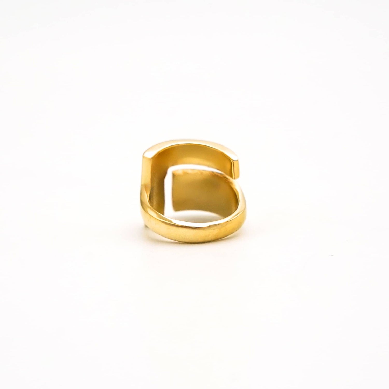 Jinja Adjustable Brass Ring