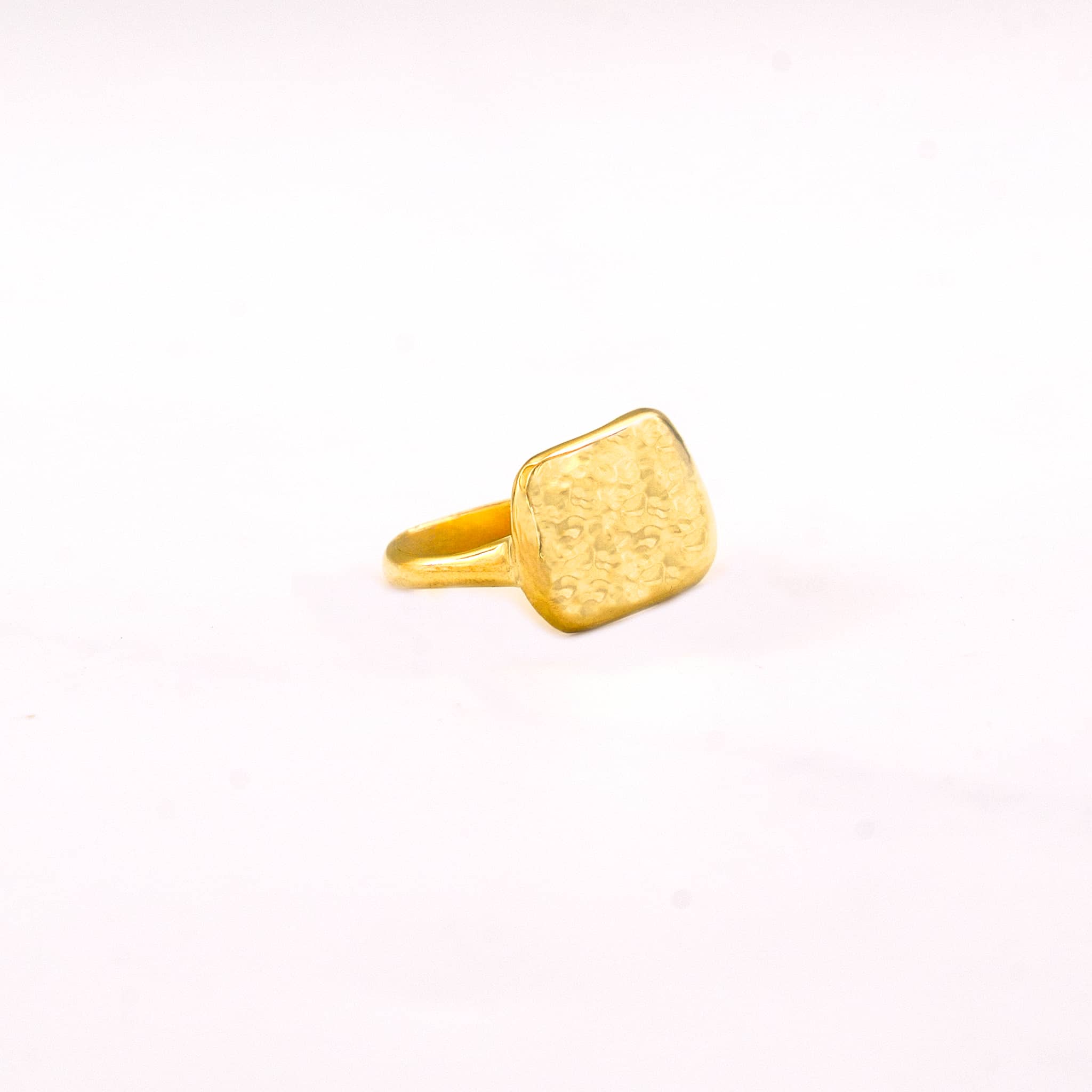 Kio Brass Signet Ring for Women
