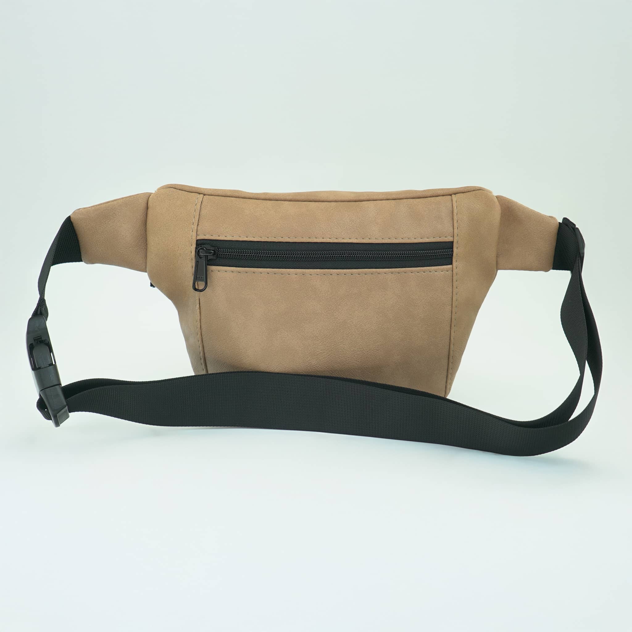 Latte Vegan Crossbody Fanny Pack