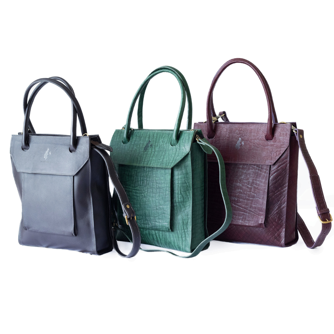 Nakuru Leather Shoulder Bag for Women - Top Handle Leather Handbag