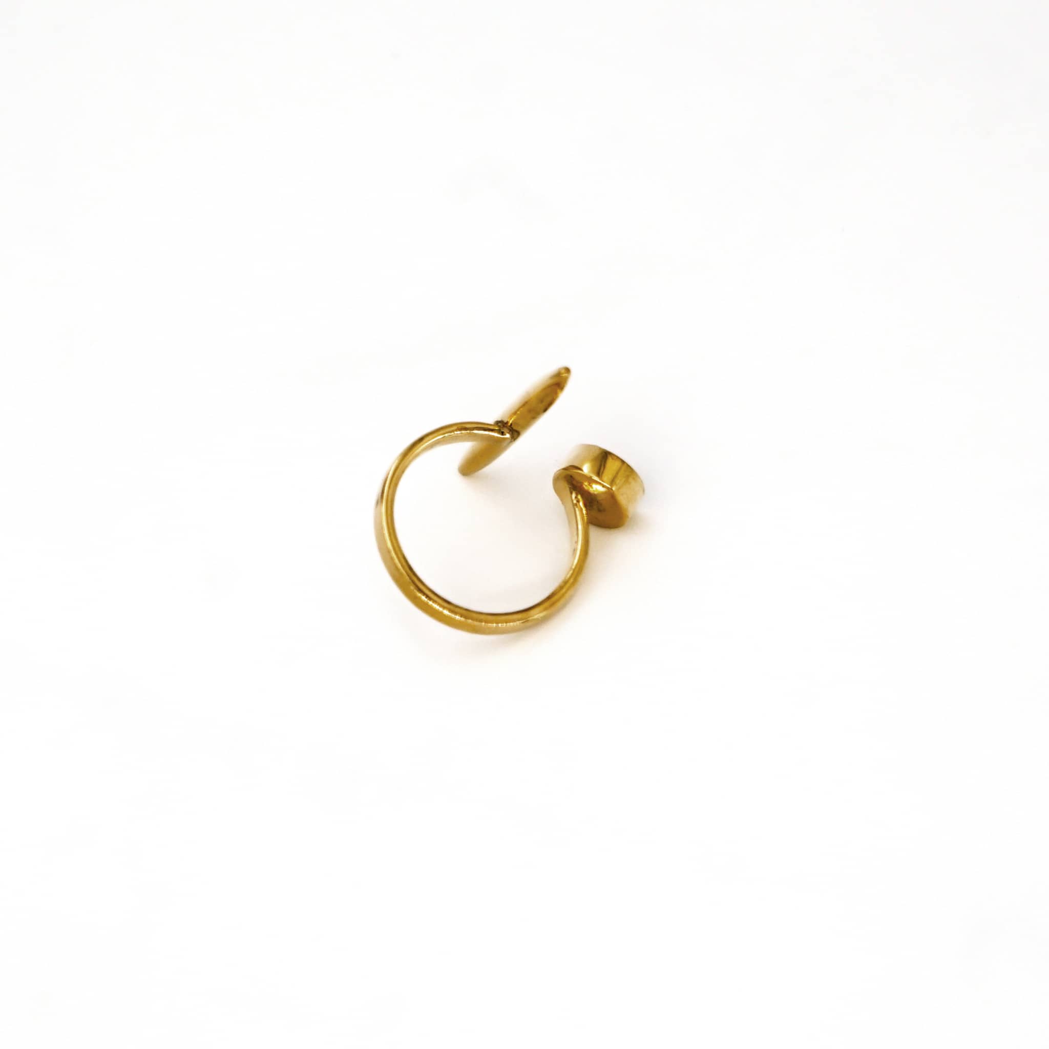 Mali Inlay Adjustable Ring