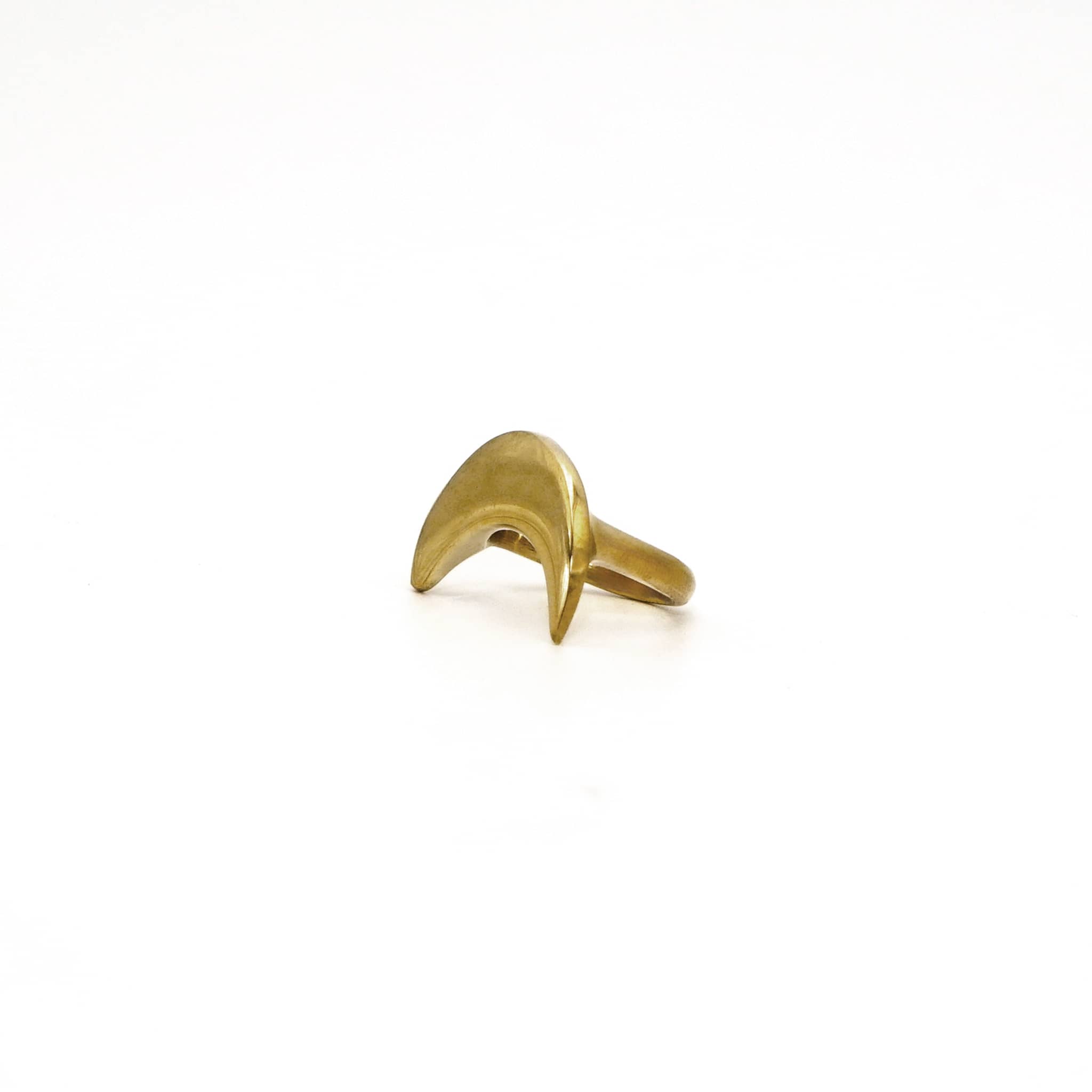 Mwenzi Crescent Moon Ring