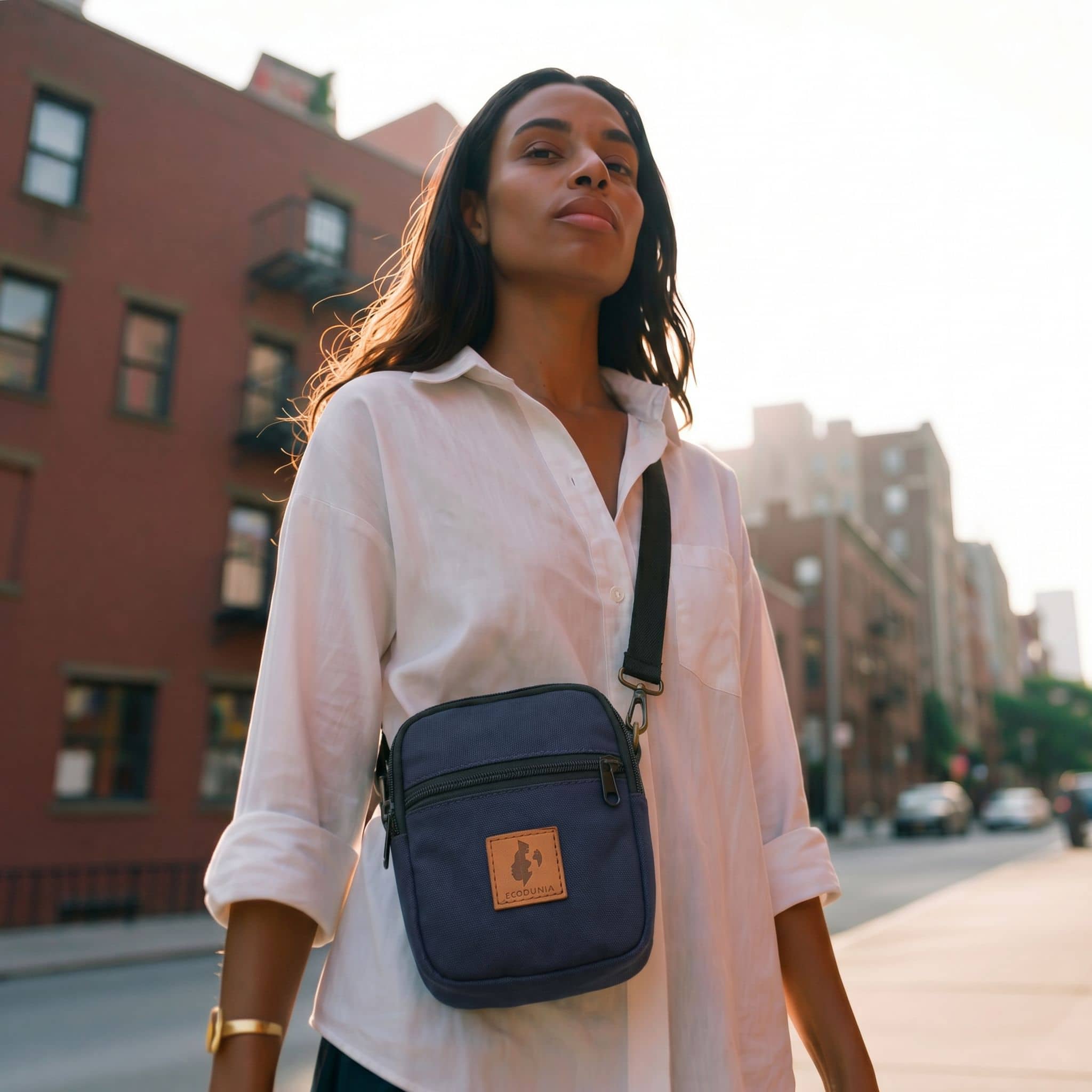 Rozi Canvas Crossbody Bag 1L | Mini Shoulder Bag