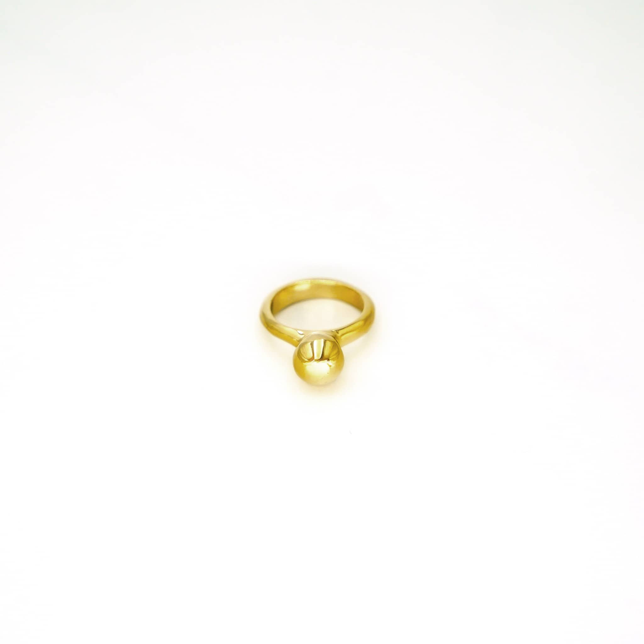 Nyundo Ball Ring Brass