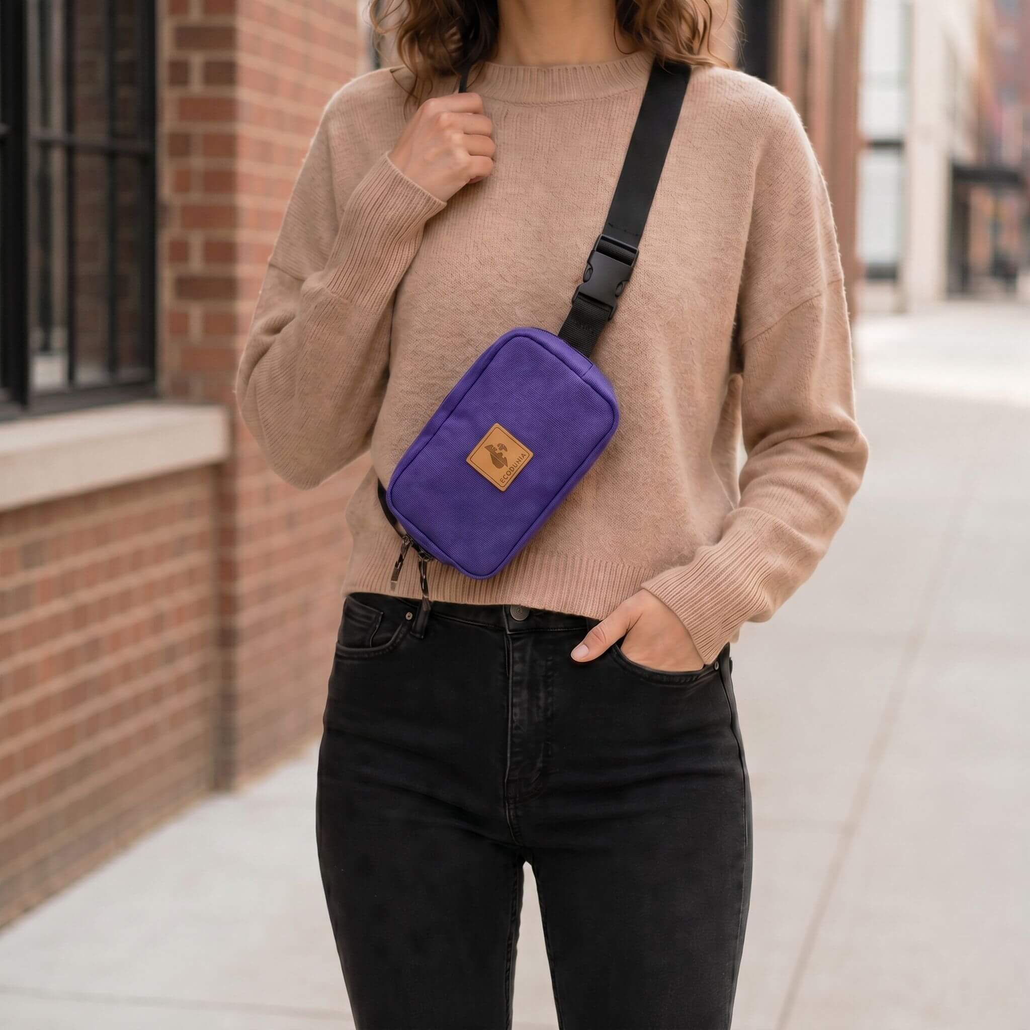 Canvas Crossbody Belt Bag Pouch, The Everywhere Belt Bag