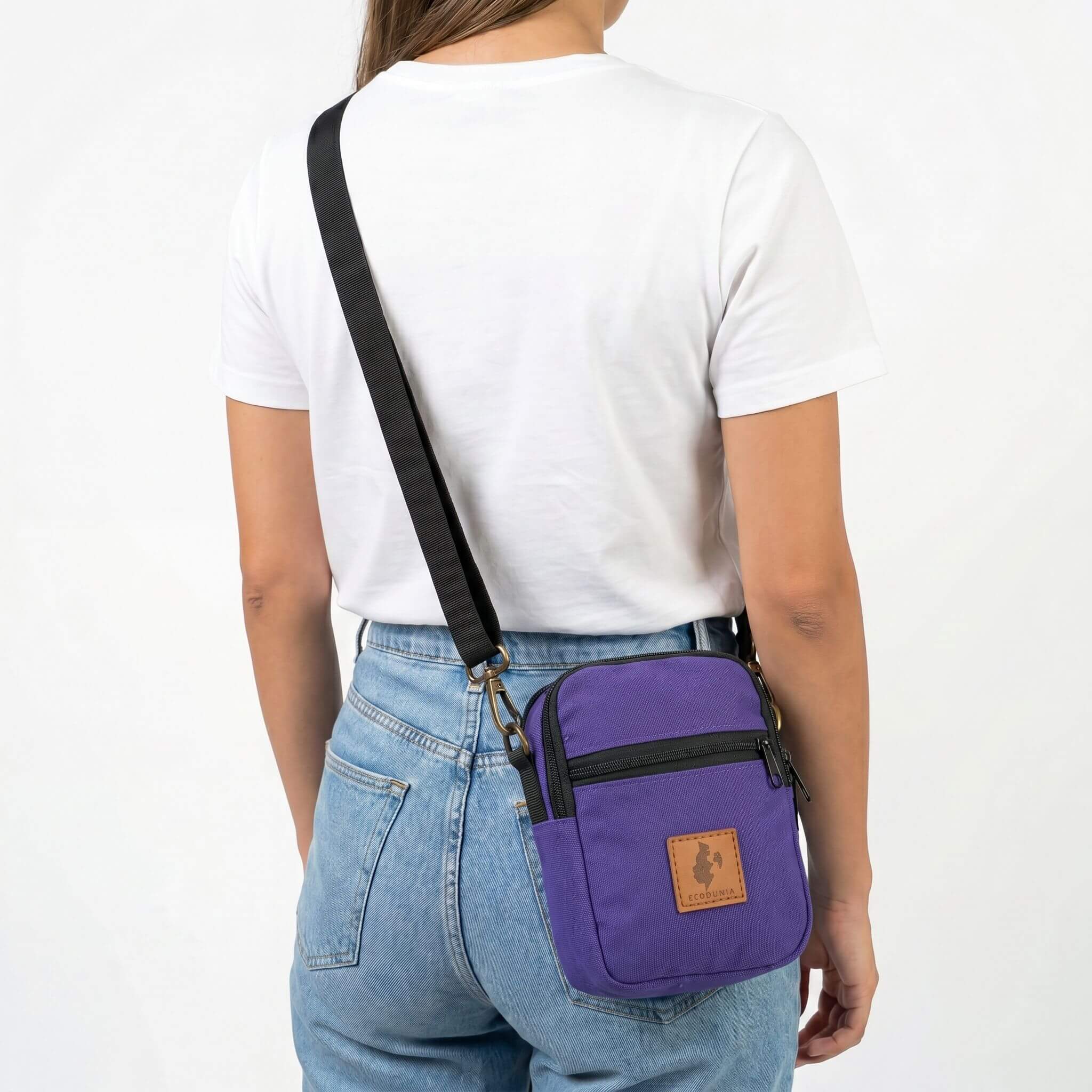 Rozi Canvas Crossbody Bag 1L | Mini Shoulder Bag