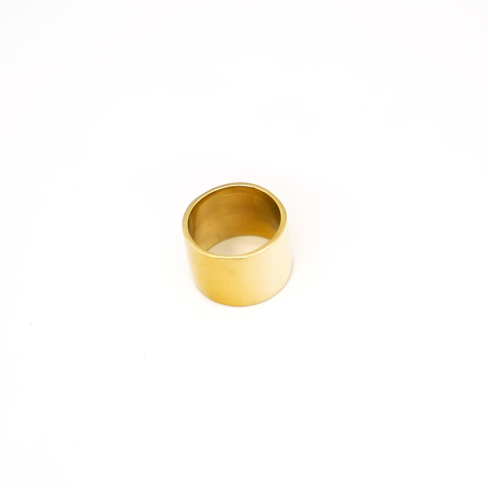 Brass Wide Band Solid Ring | Rahisi Ecodunia