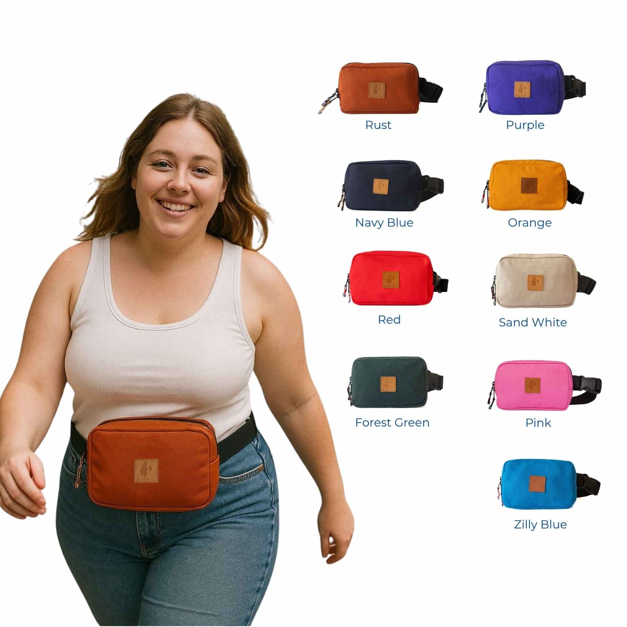 Canvas Crossbody Belt Bag Pouch, The Everywhere Belt Bag