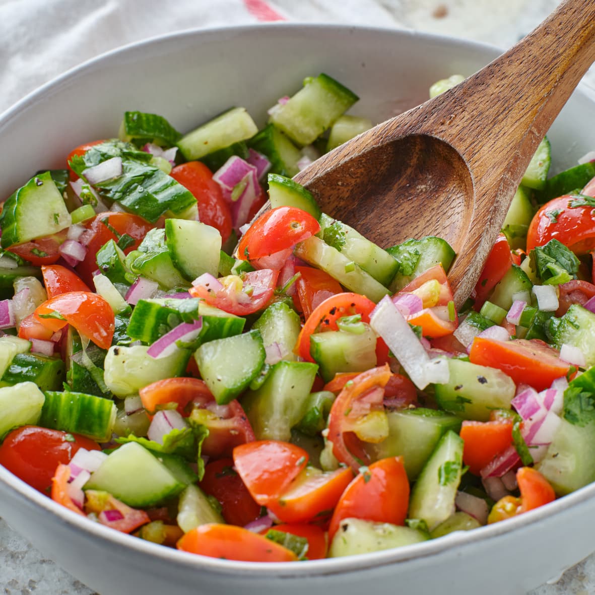 Wooden Salad Spoons - Bohemian