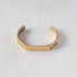 Adjustable Ace Cuff Bracelet in Brass - Imara