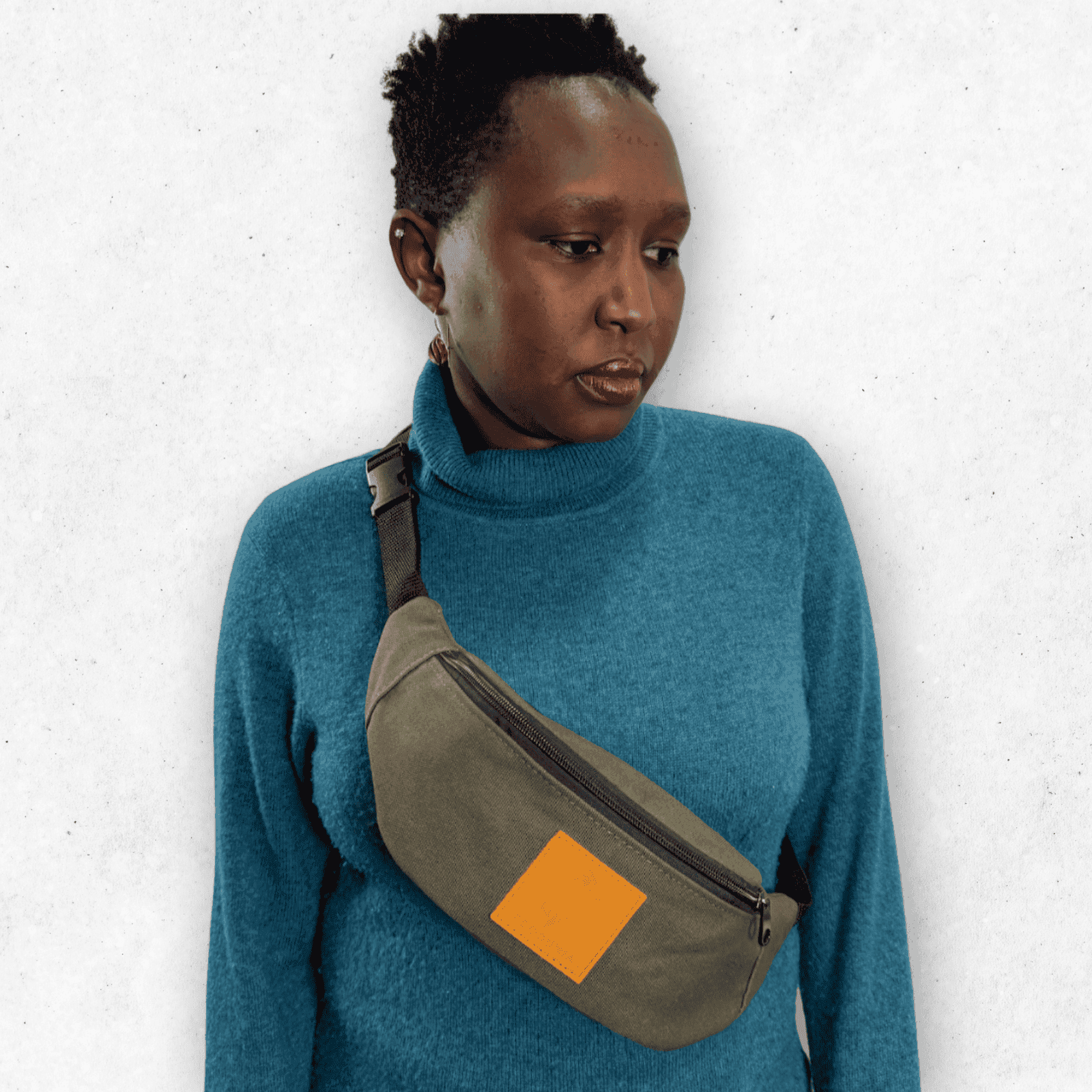 Canvas Waist Bag – Versatile Crossbody Waist Pack Bag