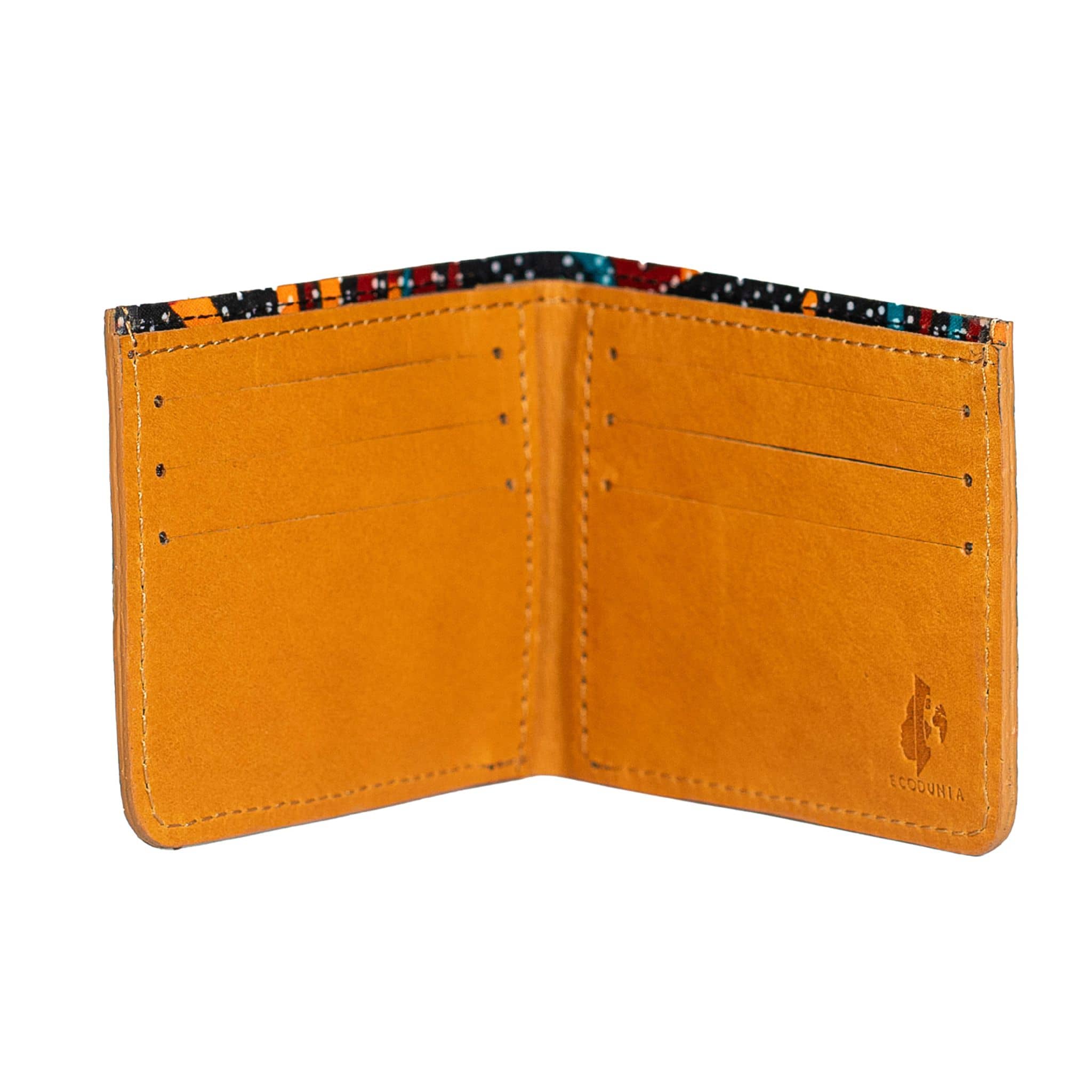 Slim Leather Wallet - Unisex Bifold Minimalist Wallet Tan Leather Wallet