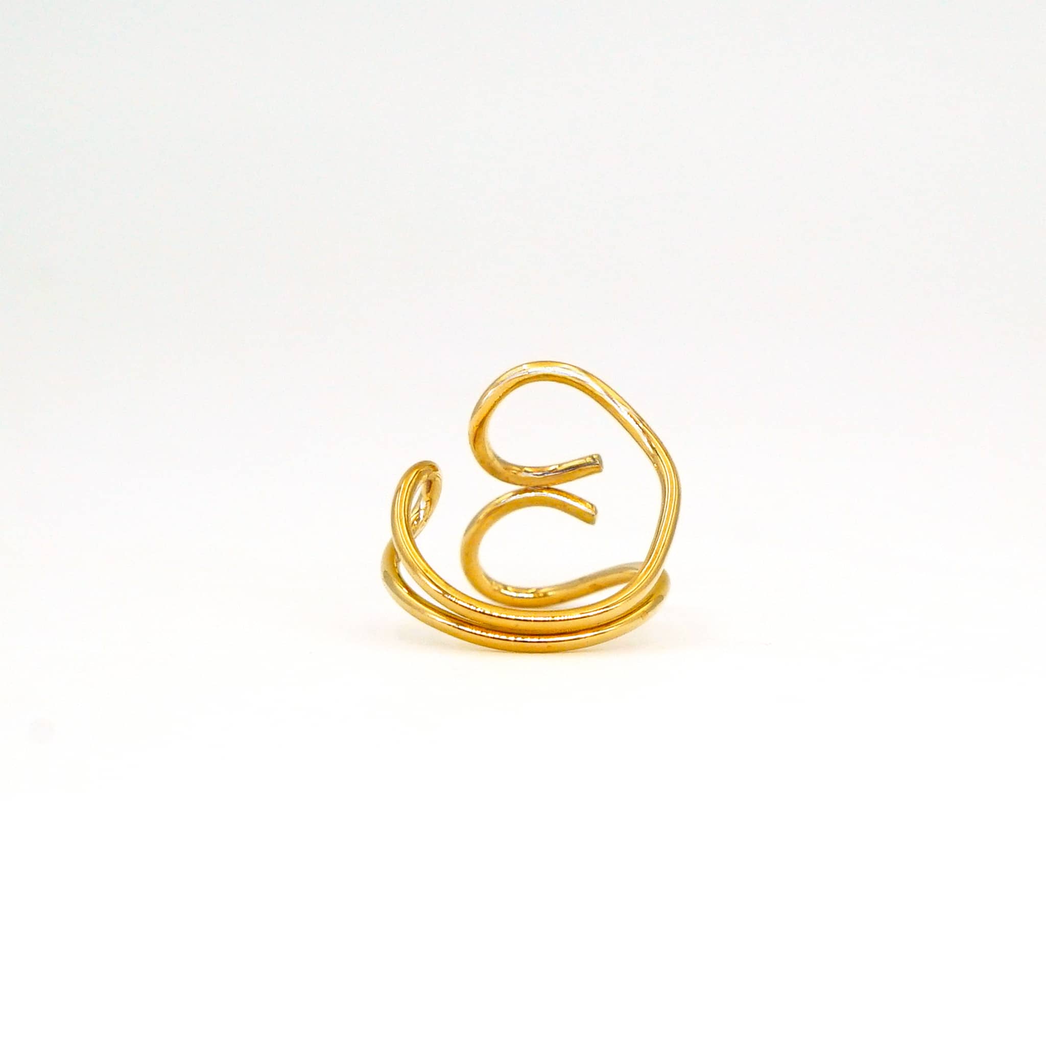 Tuli Adjustable Loop Wire Wrap Ring