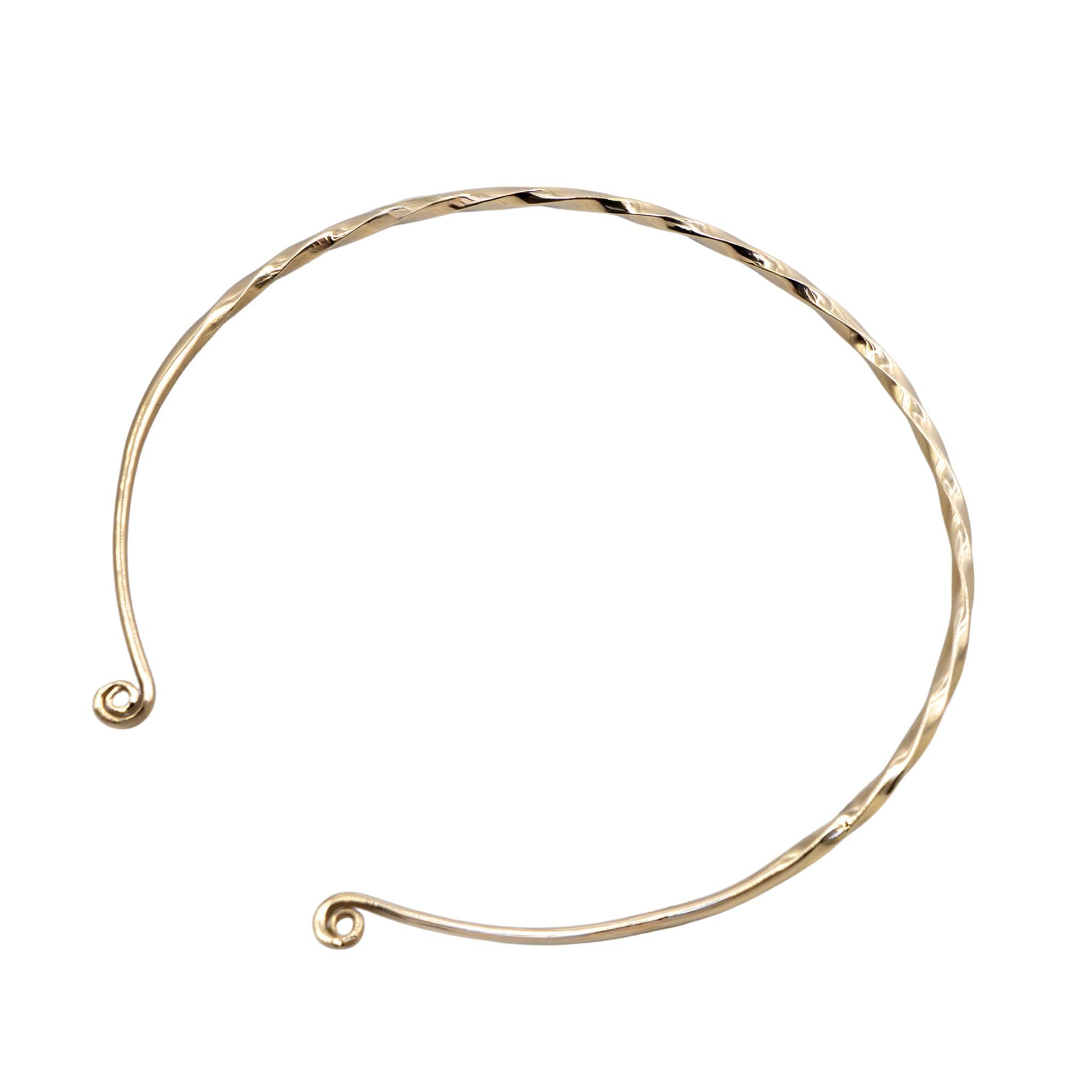 Uzi Open Collar Necklance Choker