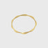 Handmade Brass Golden Twist Bangle, Bracelet for Women & Men - Sema