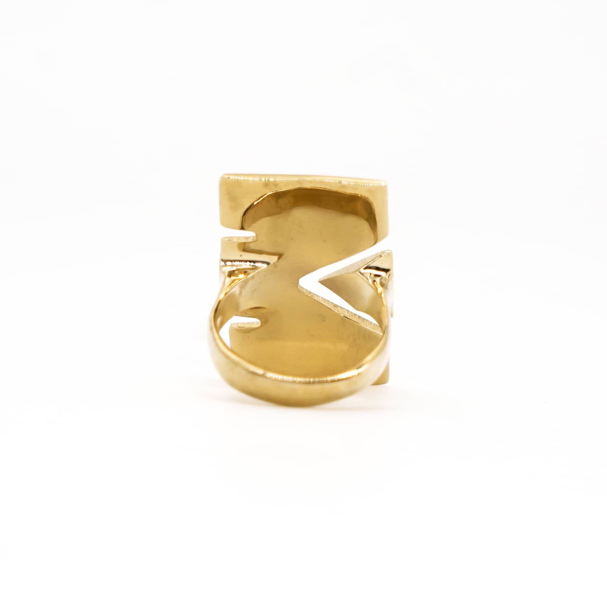 Zigzag Abstract Statement Ring | Zama