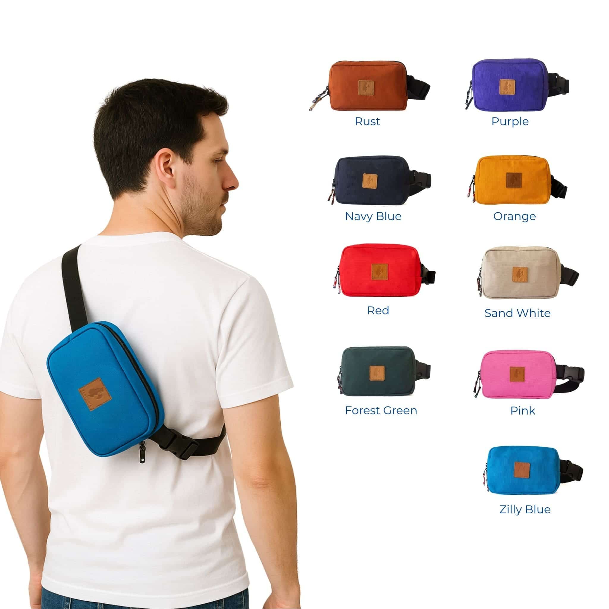 Canvas Crossbody Belt Bag Pouch, The Everywhere Belt Bag