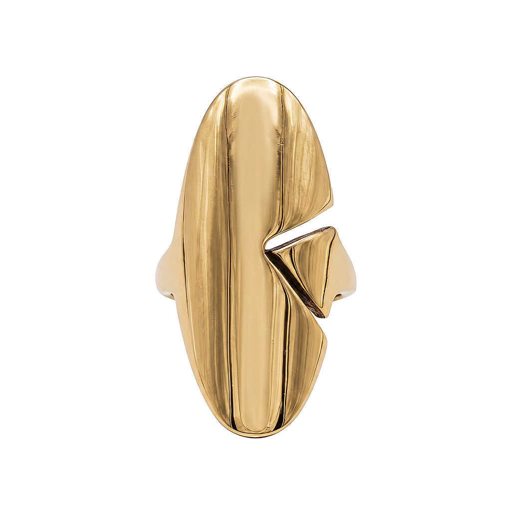Oval Shield Ring | Zola Ecodunia