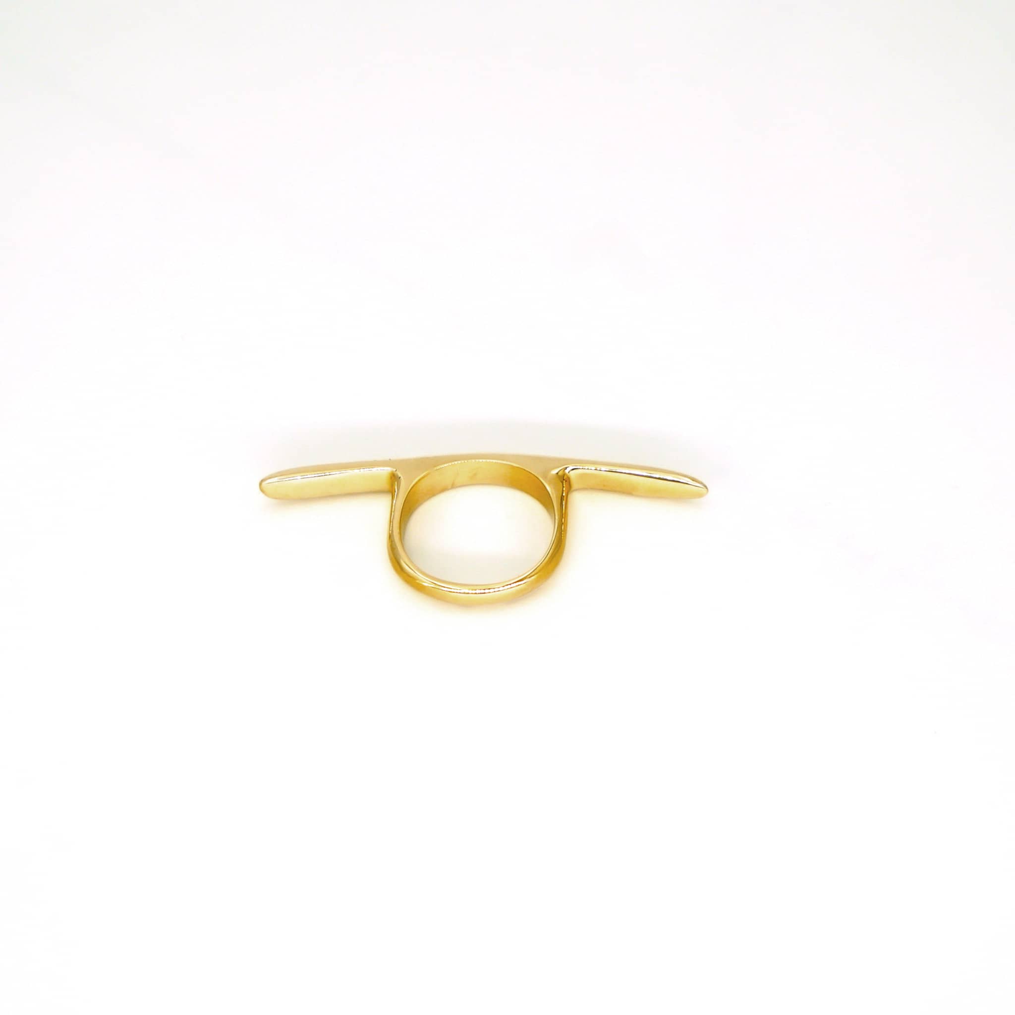 Tulia curved bar ring