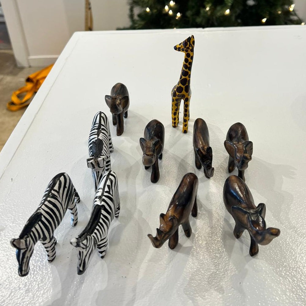Handcrafted Wooden Animals