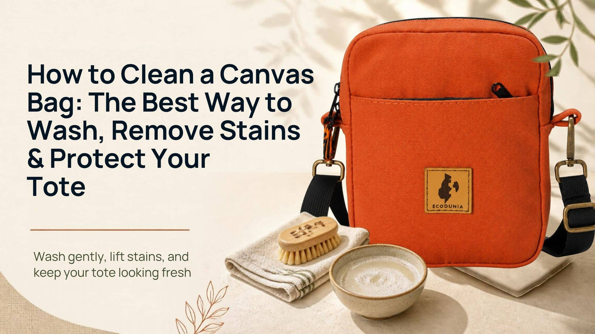 How to Clean a Canvas Bag (Without Ruining It)