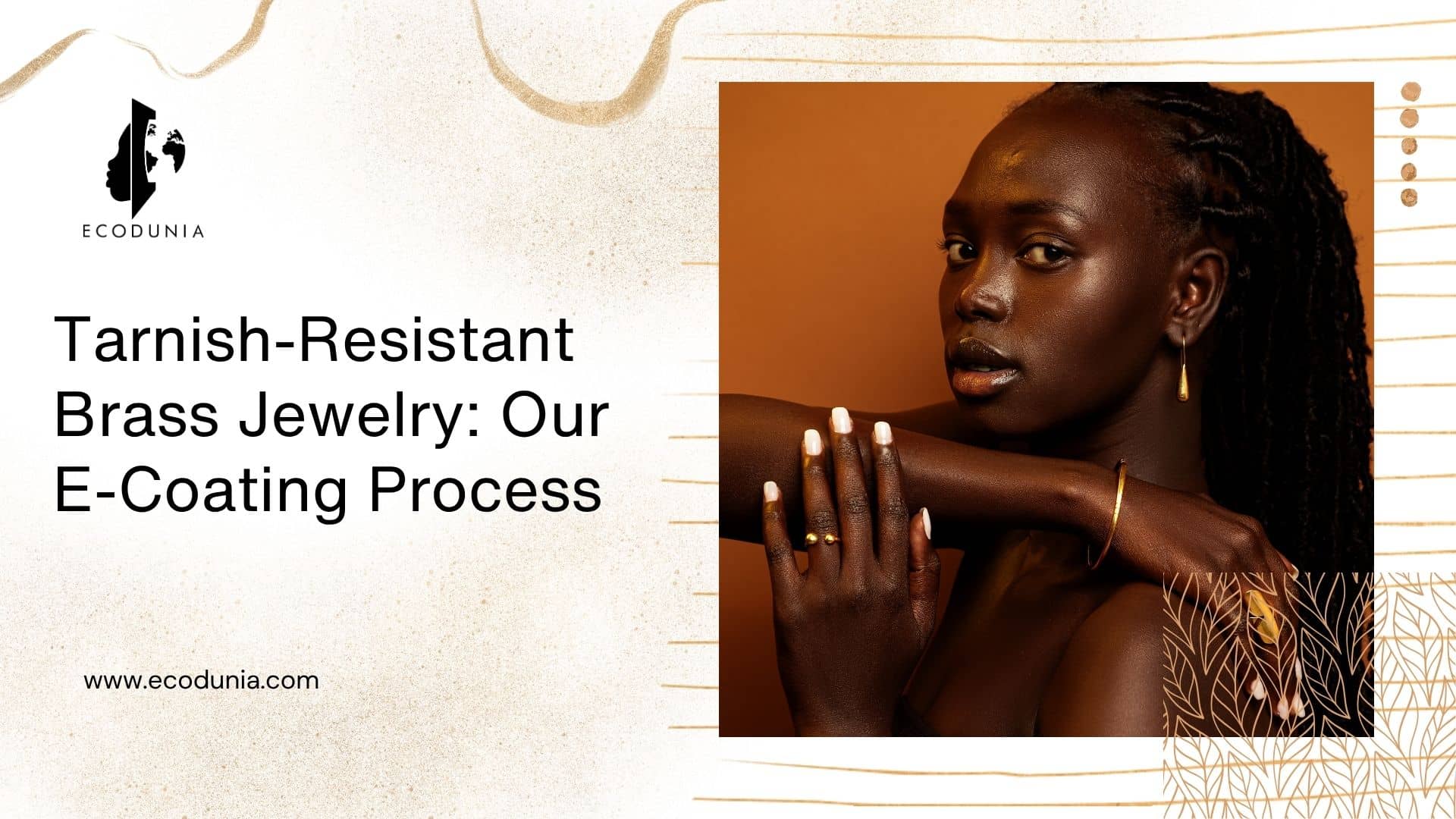 Tarnish-Resistant Brass Jewelry: Our E-Coating Process