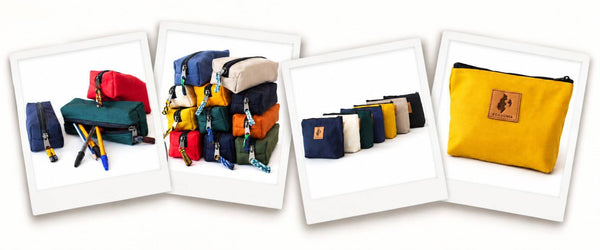 Canvas Pouches & Small Bags | Makeup & Pencil Cases